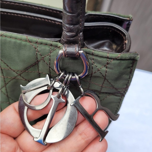 Sold❌AUTHENTIC Vintage CD Nylon Shoulder Bag - Picture 11 of 15